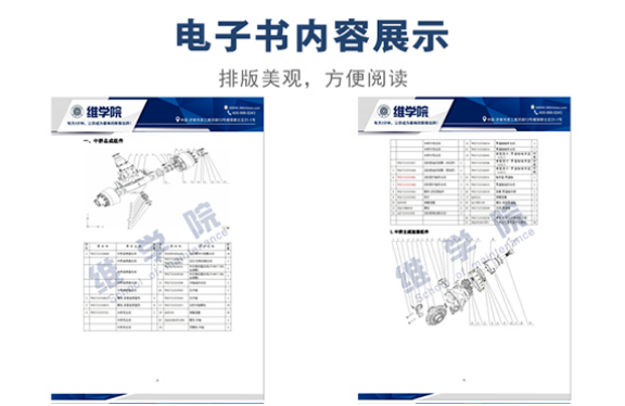 重汽457双联驱动桥爆炸图内容展示